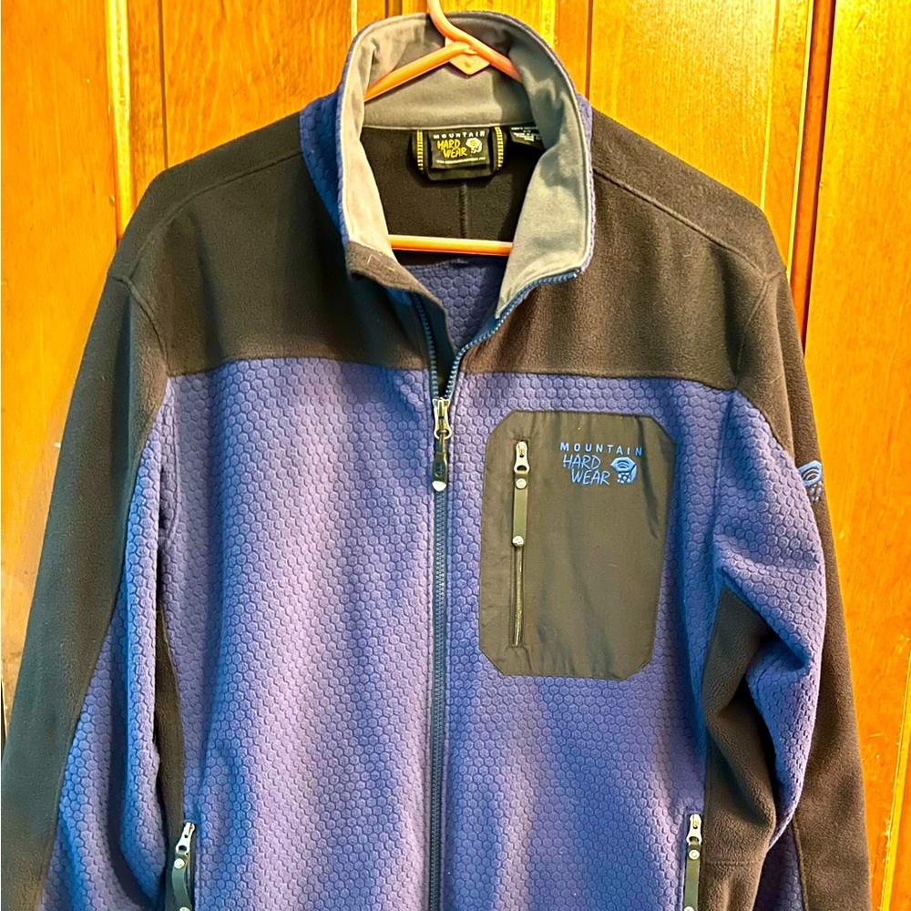 Men’s Mountain Hardwear Octan fleece jacket full zip large